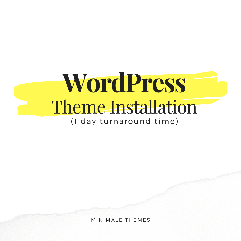 Etsy Banner for Minimale Themes by Gillan Ropero